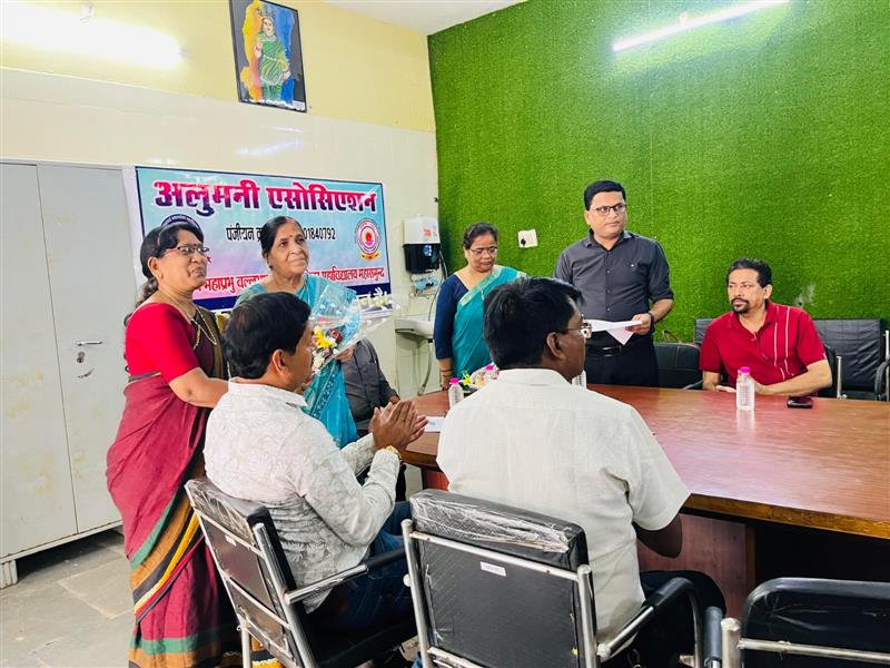 रजत जयंती वर्ष में अलुमनी मीट आयोजन हेतु बैठक