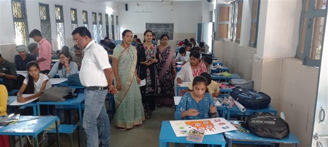 POSTER MAKING COMPETITION ON NASHA MUKTI ABHIYAN13.08.2024