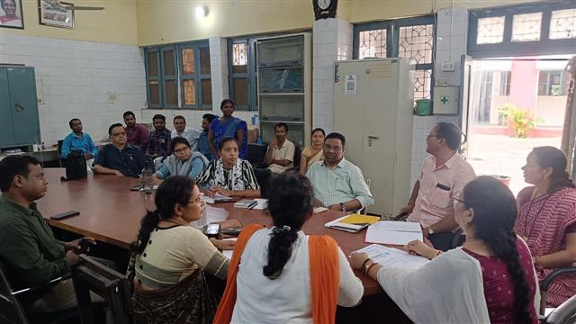 महाविद्यालय में आज दिनांक 23 जून 2025 को पंचमुखी विकास समिति की बैठक आयोजित की गई