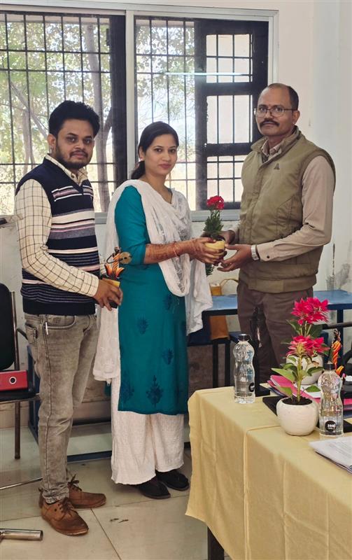 शोध केंद्र राजनीति विज्ञान द्वितीय डीआरसी के अवसर पर शोध संवर्धन समिति सहृदय धन्यवाद